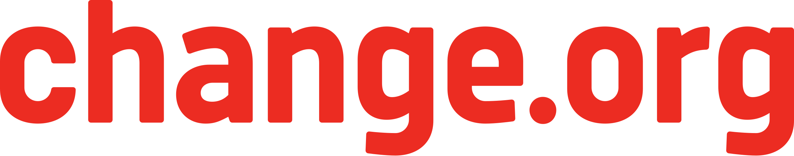 logotipo de change.org